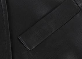 Tiffany™ - Deri blazer ceket